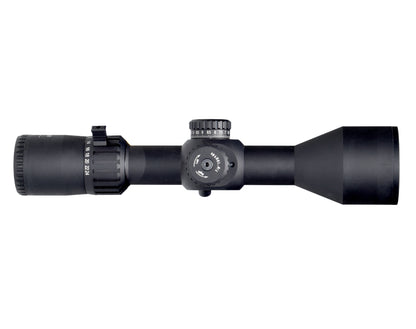 Presma 6-24x50 FFP Compact Rifle Presma Scope, 30mm Tube Diameter, Wide Angle, Side Parallax Adjustment, Illumination