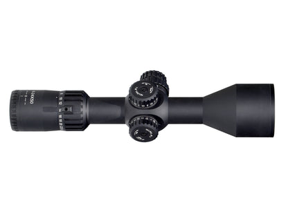 Presma 6-24x50 FFP Compact Rifle Presma Scope, 30mm Tube Diameter, Wide Angle, Side Parallax Adjustment, Illumination