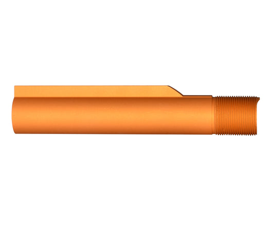 6 Position Military Spec Buffer Tube for AR Stocks, Orange.