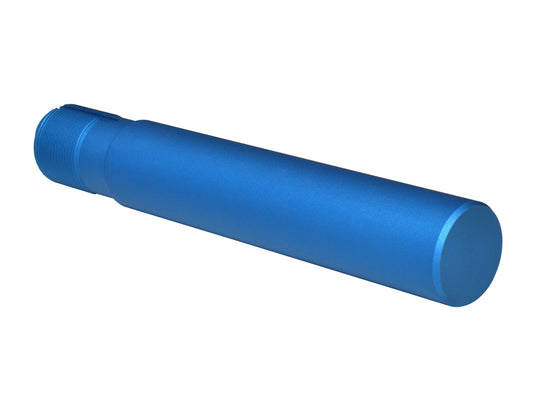 Presma Inc Pistol Length 7.3" Buffer Tube, 1.25" diameter, Matte Blue.  Machined and Anodized in the USA
