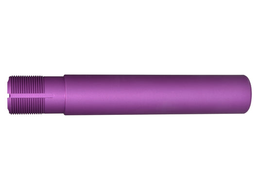 Presma Inc Pistol Length 7.3" Buffer Tube, 1.25" diameter, Matte Purple.  Machined and Anodized in the USA