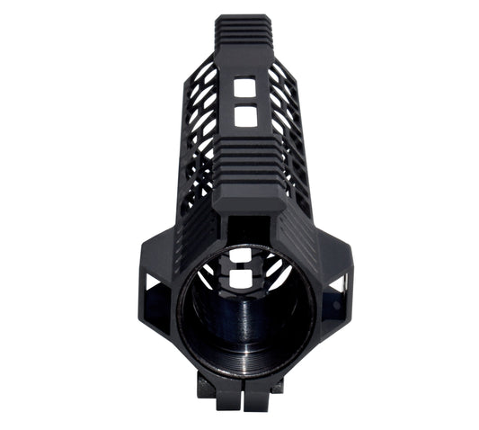 New! Super Light 10" Free Float M-LOK Handguard with Partial Top Rail, AR-10, LR 308. Low Profile