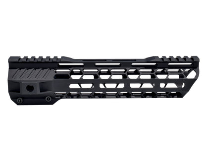 New! Super Light 10" Free Float M-LOK Handguard with Partial Top Rail, AR-10, LR 308. High Profile