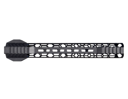 Super Light 13" Free Float M-LOK Handguard with Partial Top Rail, AR-10, LR 308. Low Profile