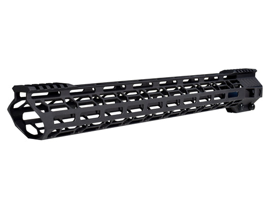 Super Light 19.5" Free Float M-LOK Handguard with Partial Top Rail, AR-15
