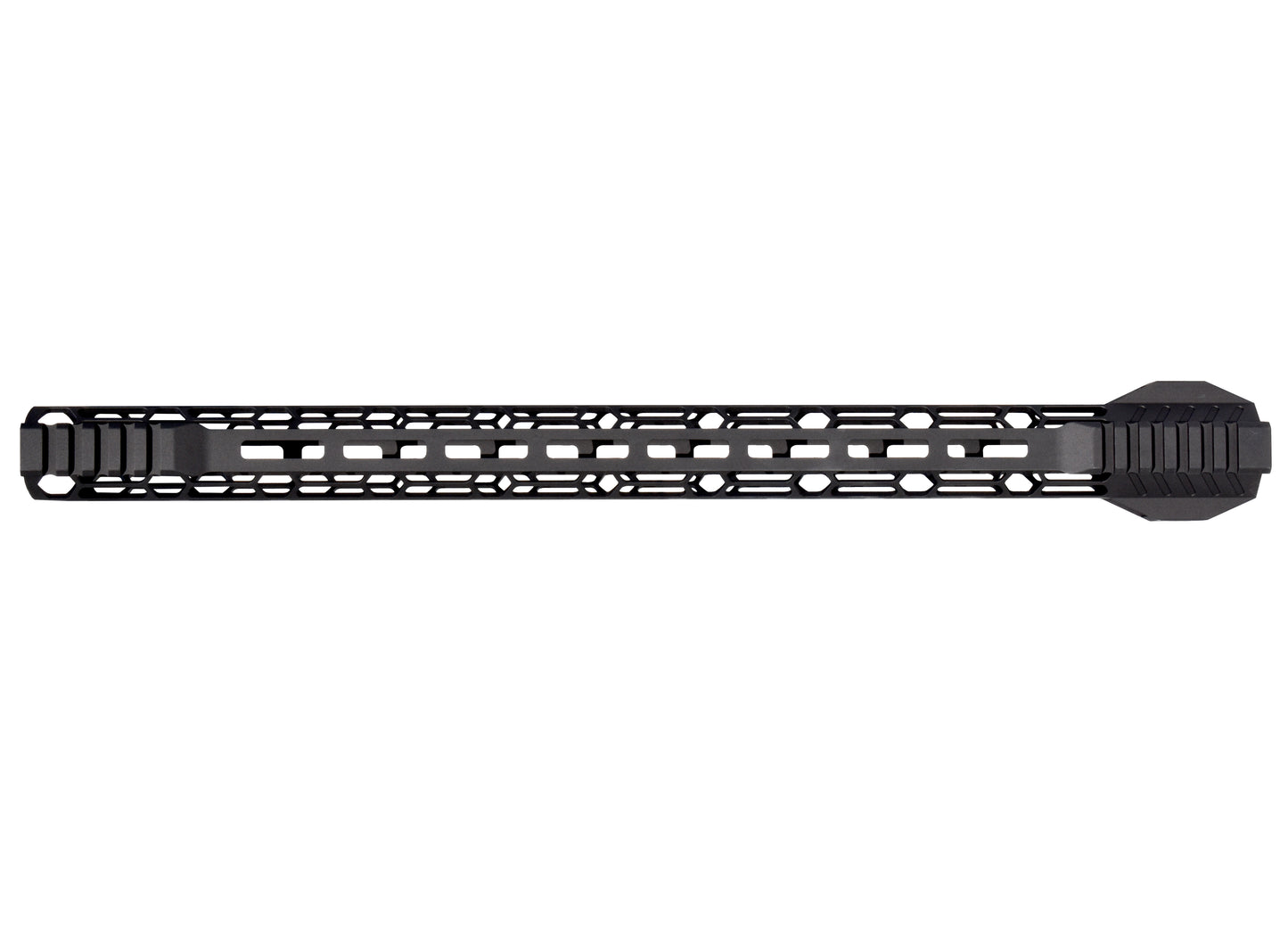 Super Light 19.5" Free Float M-LOK Handguard with Partial Top Rail, AR-10, LR 308. High Profile