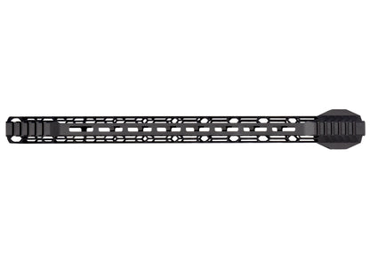 Super Light 19.5" Free Float M-LOK Handguard with Partial Top Rail, AR-10, LR 308. High Profile